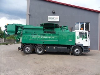 Szczecin — Pojazd z recyklingiem 
Typ: MAN 26-343 
Rok produkcji: 1997 
Zabudowa: Wiedemann & Reichhardt