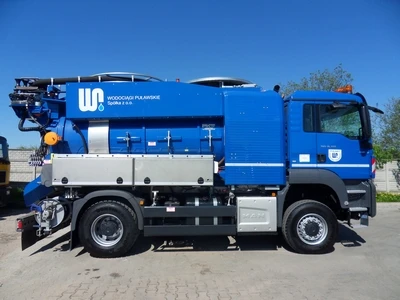 Puławy — Pojazd dwu-funkcyjny typu Kombi
Typ:MAN TGS 18.320 4x4
Rok produkcji: 2015 (nowy)
Zabudowa: FFG Flensburg