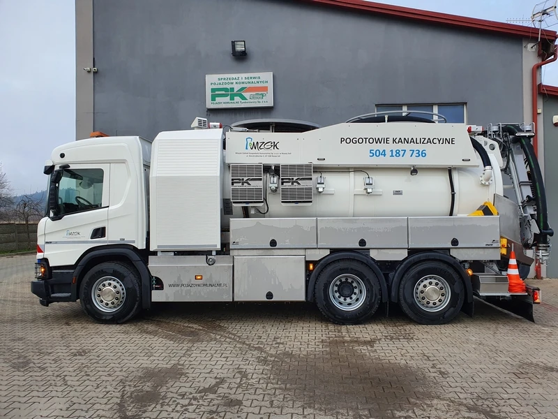 Nowa Sól — Pojazd dwu-funkcyjny typu Kombi
Typ:Scania P360
Rok produkcji: 2019(nowy)
Zabudowa: FFG Flensburg