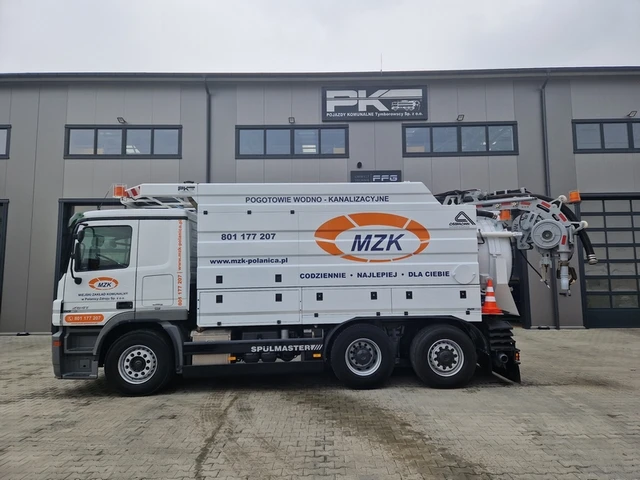 Polanica-Zdrój — Pojazd z recyklingiem
Typ: MB Actros 2641
Rok produkcji: 2009
Zabudowa: Assmann