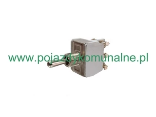 Przełącznik elektryczny 2 sekcyjny do zabudowy Muller
