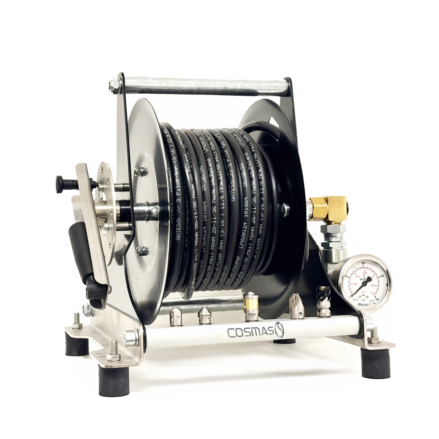 052 Mały i duży kołowrotek do węży 3/16 „-1/4″-3/8”