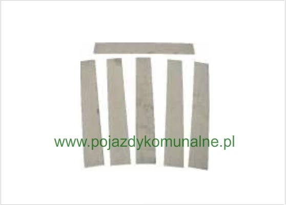 Łopatki pompy ssącej RFW260