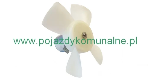 Silnik z wiatrakiem do chłodnicy pompy ssącej