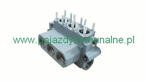 Korpus głowicy pompy wodnej d60mm ( stary typ zaworów )