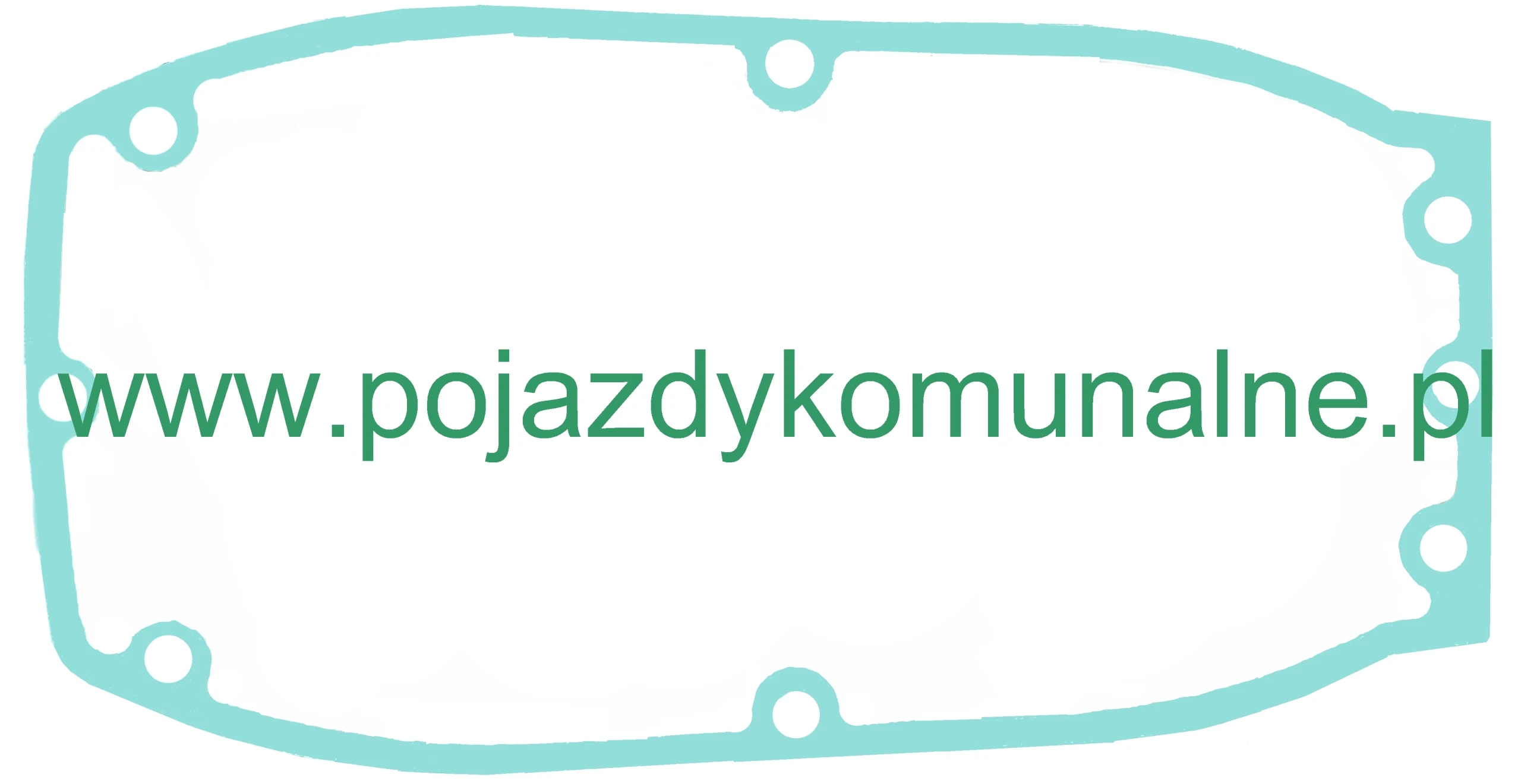 Uszczelka dekla pompy P3-45 – strona napędowa 488x266x1