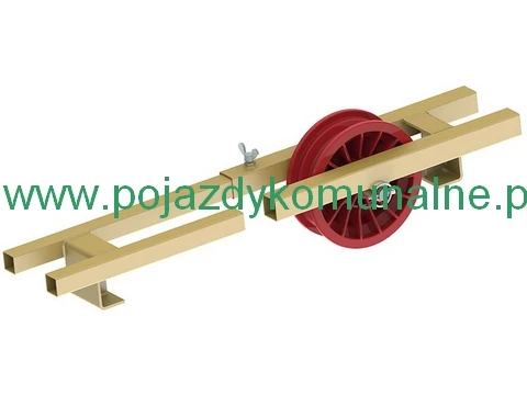 Rolka prowadząca wąż ciśnieniowy