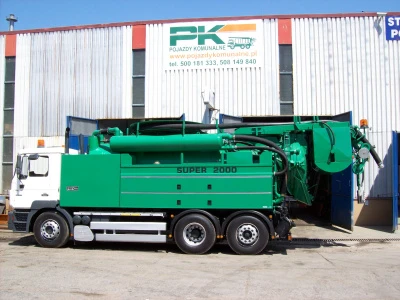 Gdańsk — Pojazd z recyklingiem Typ: MAN 26-343 Rok produkcji: 1997 Zabudowa: Wiedemann & Reichhardt