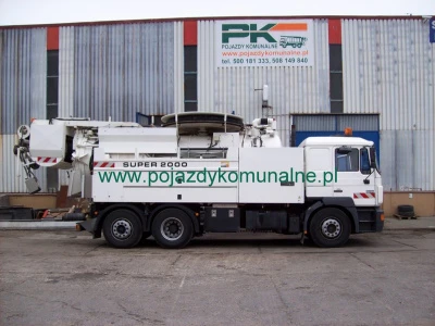 Bytom — Pojazd z recyklingiem Typ: MAN 26-403 Rok produkcji: 1998 Zabudowa: Wiedemann & Reichhardt