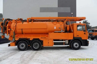 Oława — Pojazd z recyklingiem Typ: MAN 28.464 Rok produkcji: 2001 Zabudowa: Muller