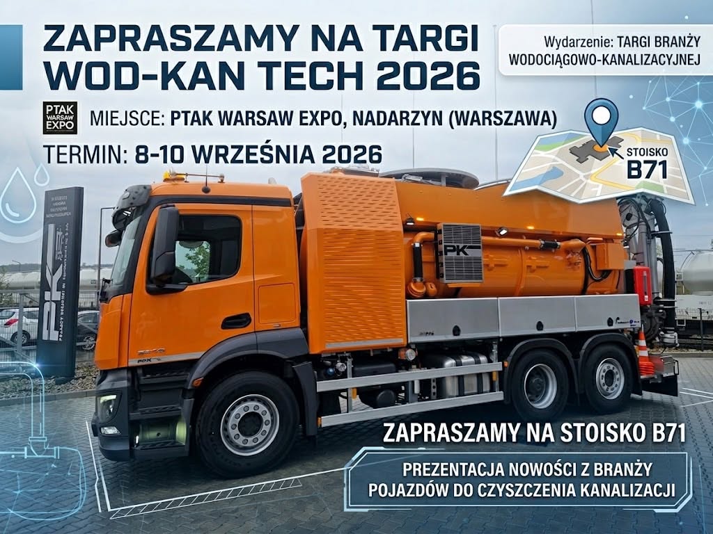 Zapraszamy na Targi Wod-Kan Tech 2026