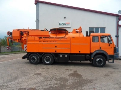 Sztum — Pojazd z recyklingiem Typ: MB2544 Rok produkcji: 1995 Zabudowa: Wiedemann & Reichhardt
